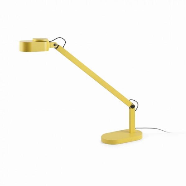楽天DIY FACTORY ONLINE SHOPFARO BARCELONA （ファロ・バルセロナ） INVITING LED Yellow table lamp 120×860×220mm イエロー FA57308 1台