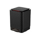 ブレイン セラミックファンヒーター&COOLファン 本体:約12.5×12.5×20.5cm コード:1.5m ブラック BR-101-B 1台