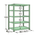 扶桑金属工業 中量ラック 1190×900×1800mm グリーン ML1812K05T 1点