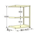 扶桑金属工業 中量ラック 890×600×1500mm アイボリー WL1509L03R 1点