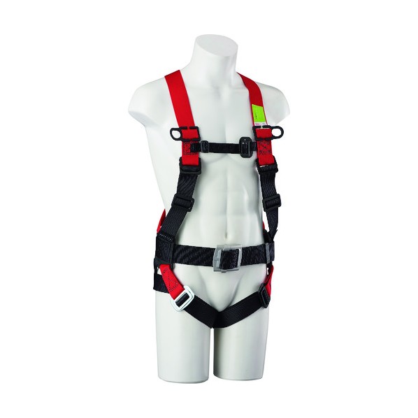 サンコー イージーハーネスネオ(胴ベルト付) LL ブラック/レッド EHNN-9B-LL 1点