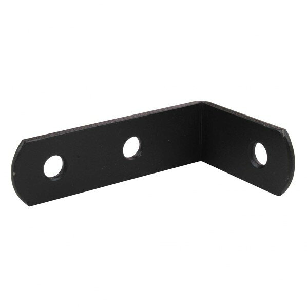 ハイロジック ジョイント金具 19型L 板厚2mm×幅19mm×長さ64X39mm 黒 19A46-3 1点