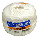 宮島化学 PP細紐 幅1mm×長さ240m 白 BR-030 1巻(4)