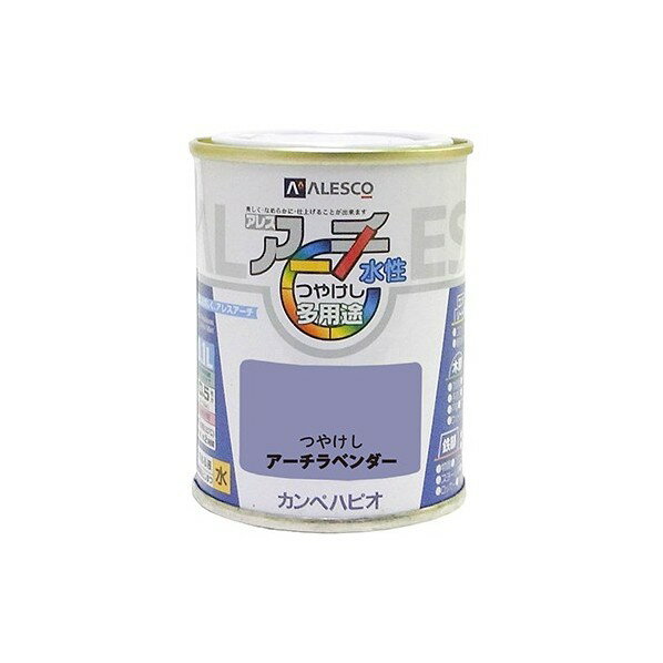 カンペハピオ アレスアーチ 水性つやけし 0.1L アーチラベンダー 1缶のサムネイル