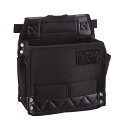 プロスター クロスバック ボルト 腰袋 極仕事人 S 215×185×70mm ブラック KKB-10S/BK 1個(4)