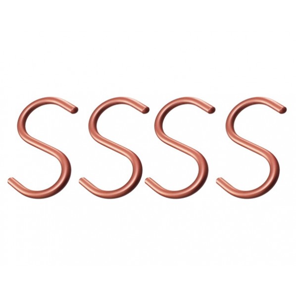 ハイロジック アルミSフック 小 ブロンズ 95356 4本