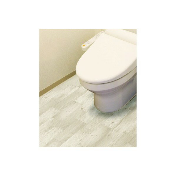 明和グラビア 防水模様替えシート トイレ床全面用 クリーム 90cm×200cm BKTW-90200 1083824 90cm×200cm CR 1個