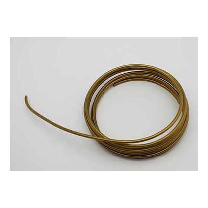 日本化線 デザインワイヤー自遊自在 3.2mm×3m ゴールド 7600500 1巻