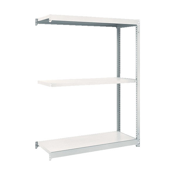 トラスコ M1．5型軽中量棚1160X445X12003段連結ネオグレ NG M1.5-4443B NG(ネオク゛レー) 1点