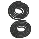 東京防音 防音戸当たりテープ 厚み5mm?幅15mm?長さ1m ブラック TP-15 2本