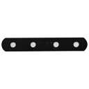 和気産業 補助金具ステイ 厚み2mm?幅16mm?長さ100mm 黒 BS-557 1個【2506DFD_3】