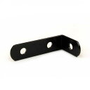 和気産業 補助金具ステイ 厚み2mm?幅16mm?長さ59.5x29mm 黒 BS-561 1個【2506DFD_3】