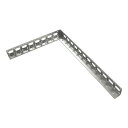 和気産業 多孔式アングル 厚み3mm?横300mm?縦450mm?幅40mm ユニクローム Y-203 1枚【2506DFD_3】