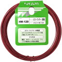 和気産業 カラーワイヤー #20X16m 銅色 HW-120 1巻【2506DFD_3】