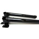 和気産業 テーブルステップ 細 L300mm?W(1)34mm?W(2)30mm?H(1)72mm?H(2)67mm 黒 AK-361 2本