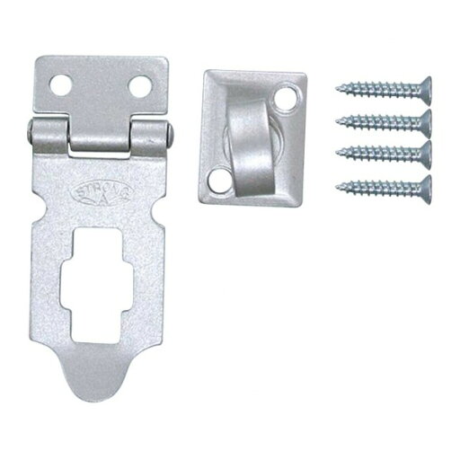 ノーブランド シルバー掛金 規格:45mm シルバー VD-011 1セット ノーブランド シルバー掛金 規格:45mm シルバー VD-011 1セット