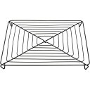 貝印 スクエア型ケーキクーラー 300×300×24mm DL6253 1個