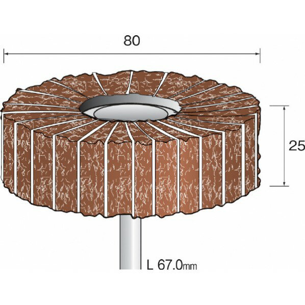 ミニター ミニモ　クッションサンダー　サンドペーパー入　放射＃400　Φ80 EA5434