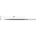 ミニモ ミニモ　精密ヤスリ　中目　三角　（5本入） SA4013 研削研磨用品 5本