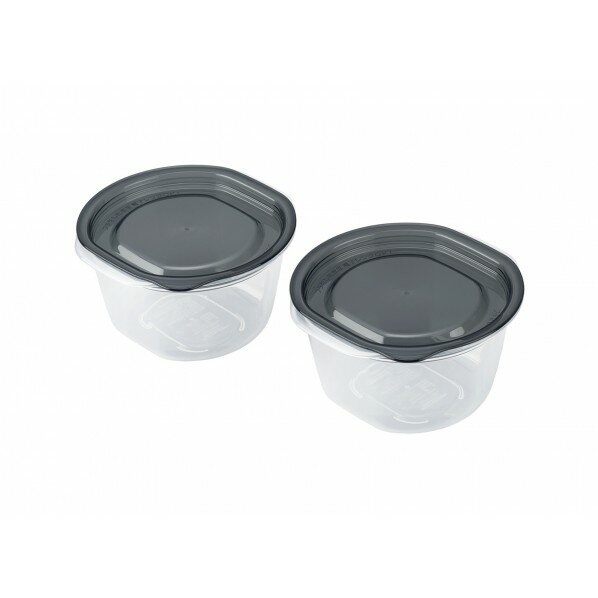 イノマタ化学 楽ちんパックごはん大盛り クリアーフ゛ラック #1818 2個