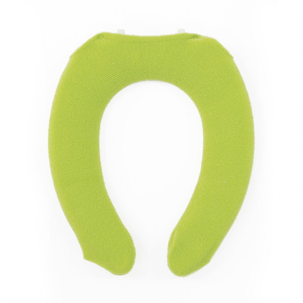 オカ フレッシュデオ トイレ便座カバー U型 グリーン 1個