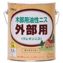 和信ペイント 油性外部用ウレタンニス 1.6L 半つやクリヤー