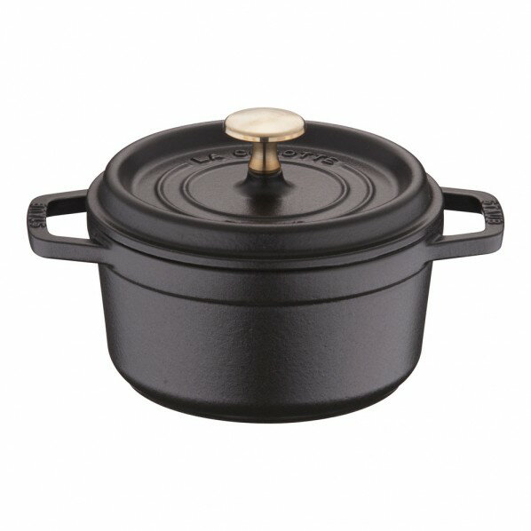 ストウブ ピコ・ココット STAUB (ストウブ) ピコ・ココット ラウンド 16cm 黒 RST3404 1個