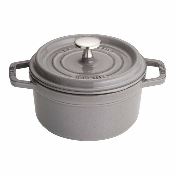 ストウブ ピコ・ココット STAUB (ストウブ) ピコ・ココット ラウンド 16cm グレー RST4734 1個