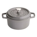 ストウブ ピコ・ココット STAUB (ストウブ) ピコ・ココット ラウンド 16cm グレー RST4734 1個