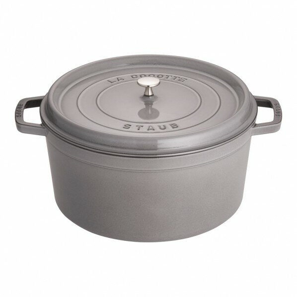 ストウブ ピコ・ココット STAUB (ストウブ) ピコ・ココット ラウンド 34cm グレー RST4776 1個