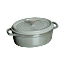 ストウブ ピコ・ココット STAUB (ストウブ) ピコ・ココット オーバル 31cm グレー RST4833 1個