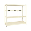 ※法人専用品※サカエ RKラック仕切りアーム付(単体) W1500×D600×H1200mm RKN-5623AI 1台【2506DFD_5】(4)