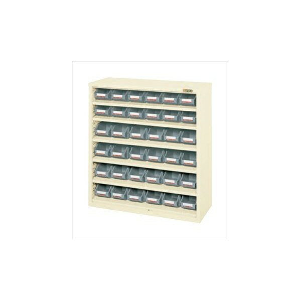 ※法人専用品※サカエ コンテナラックケース 852×320×900 アイボリー SCR-9LLGI 1台