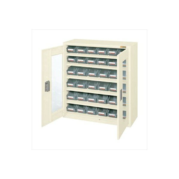 ※法人専用品※サカエ コンテナラックケース 852×320×900 アイボリー SCR-9LDLGI 1台