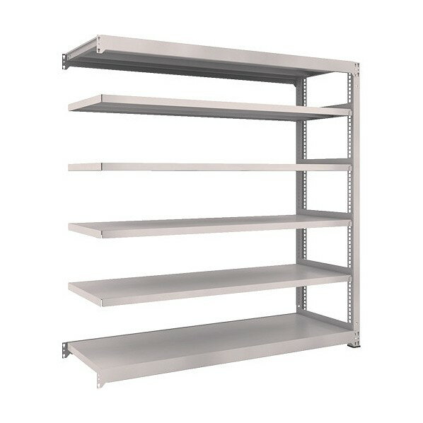 トラスコ M3型中量棚 H1800 連結型 ネオグレ NG M3-65126B NG 1台