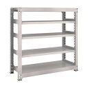 トラスコ M3型中量棚1200X471XH12005段単体ネオグレ NG M3-4455 NG(ネオク゛レー) 1台