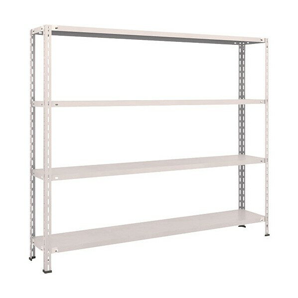 トラスコ 軽量棚中棚ボルトレス型1800X300X15004段ネオグレ NG L56V-14 NG(ネオク゛レー) 1台