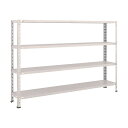 トラスコ 軽量棚中棚ボルトレス型1800X300X12004段ネオグレ NG L46V-14 NG(ネオク゛レー) 1台