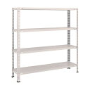 トラスコ 軽量棚中棚ボルトレス型1200X300X12004段ネオグレ NG L44V-14 NG(ネオク゛レー) 1台