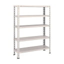 トラスコ 軽量棚中棚ボルトレス型875X300X12005段ネオグレ NG L43V-15 NG(ネオク゛レー) 1台
