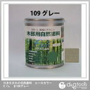 カクマサ(大阪塗料) 日本生まれの自然塗料ユーロカラー 0.7L ♯109グレー 1缶