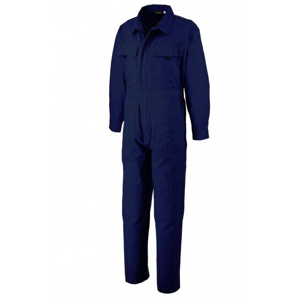 SUN ASAHI 長袖ツナギ ネイビー 5L CA-5599