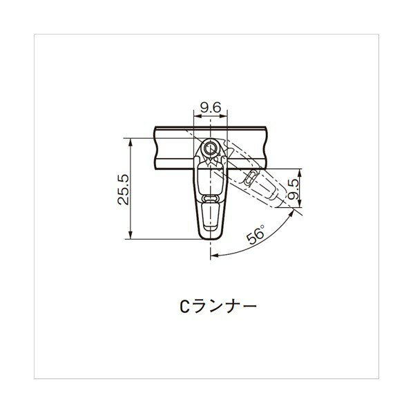 ACE(杉田エース) C型レイル用 Cランナ