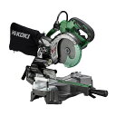 HiKOKI(ハイコーキ) C3606DRA(K)(NN) 36Vコードレス卓上スライド丸のこ 刃径165mm 左傾斜 畜電池・充電器別売り チップソー黒鯱付 ...