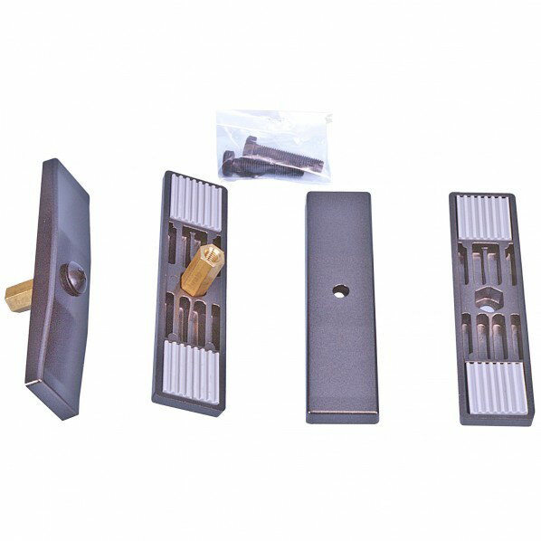 川口技研 手すり子付パーツ ダークブロンズ HP-4-DB 1袋