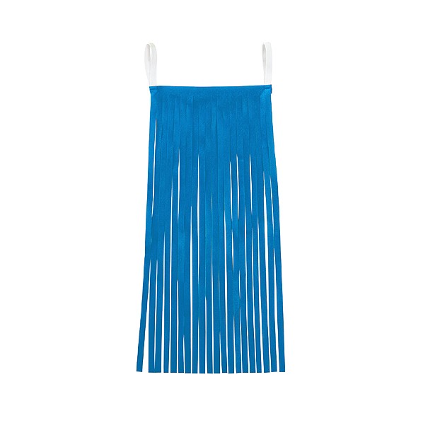 ※法人専用品※アーテック カラフルフリンジ 青 200×480mm(ゴム部分含まず) 4088 1個