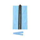 ※法人専用品※アーテック ロングハッピ不織布 J(ハチマキ付) (幼児〜小学校低学年用)480×800mm、ハチマキ:1300×45mm 水色 4999 1個