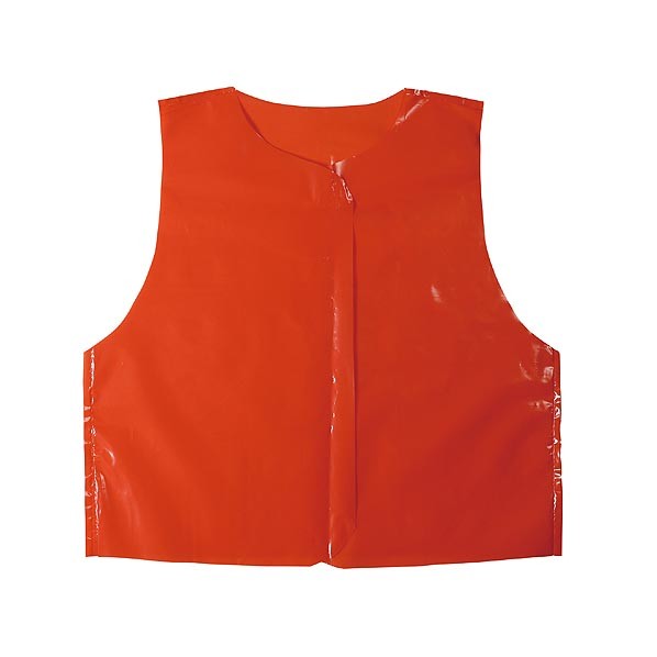 ※法人専用品※アーテック ビニール製衣装ベース C ベスト (10枚入) 赤 14541 10枚