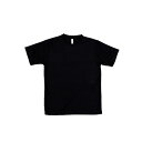 ※法人専用品※アーテック ATドライTシャツ ポリ100% 身丈69cm、身幅49.5cm、袖丈18cm ブラック 38367 1個
