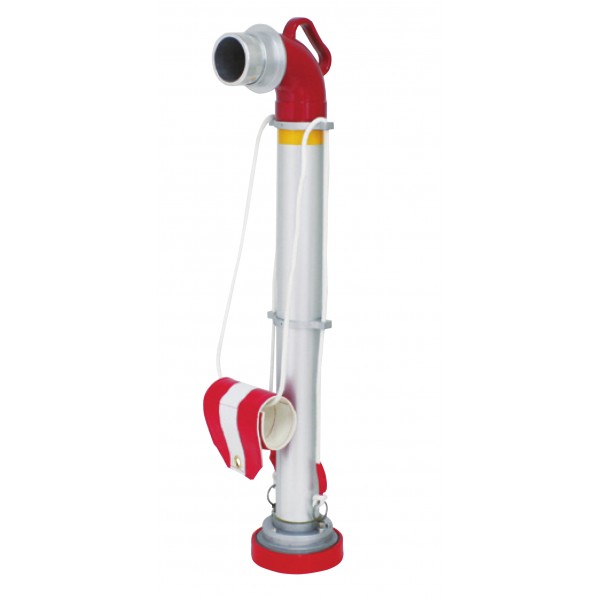 岩崎製作所 地下式消火栓用スタンドパイプ ロープ引上げ取り外し式 65Ax口金中心1000mm 10R-T6510A 1本